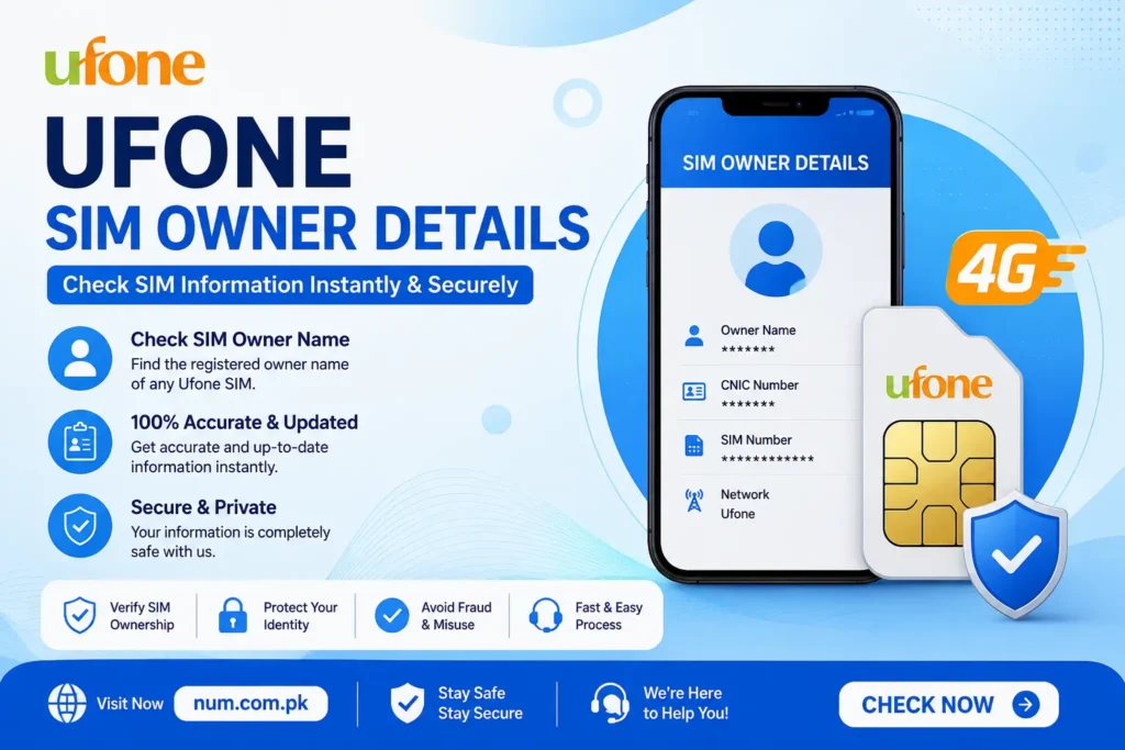 ufone sim owner details