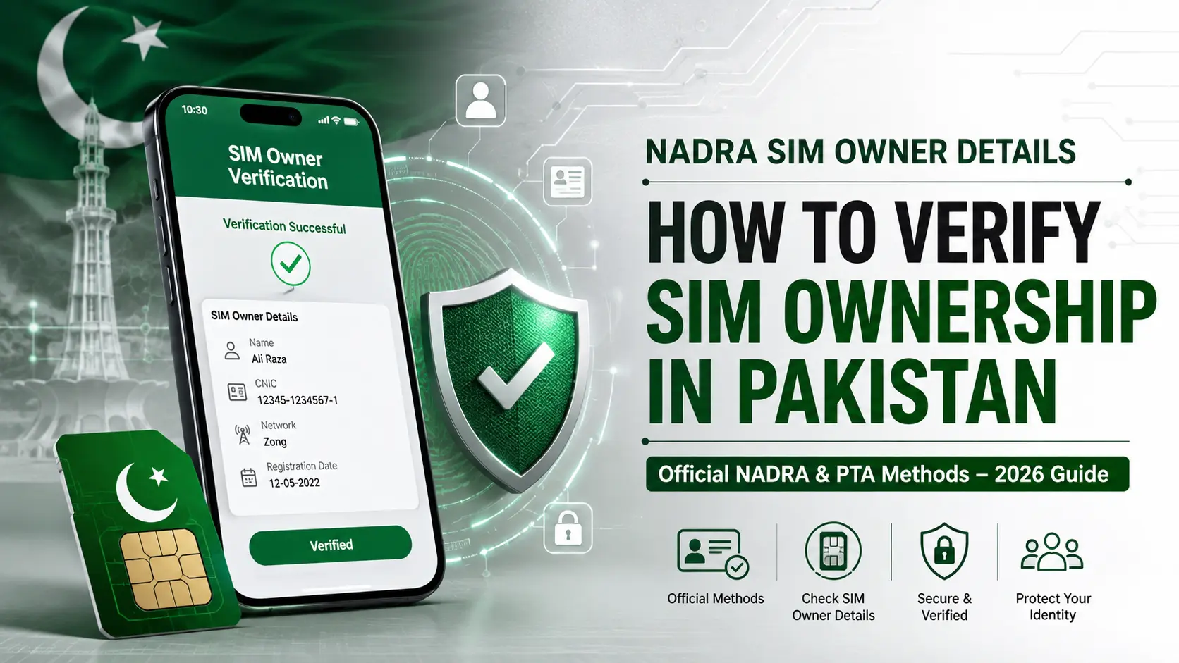 Nadra Sim Owner Details How to Verify SIM Ownership in Pakistan
