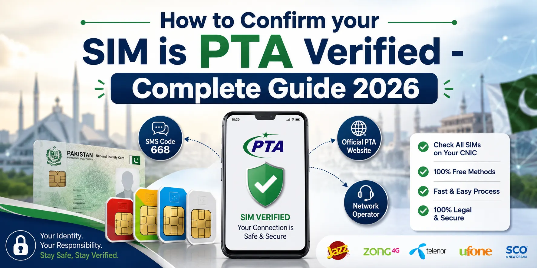 Checking a SIM is PTA verified in Pakistan using official verification methods.